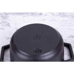 Berlingerhaus Pekáč litinový s poklicí 10 cm Black Royal Collection