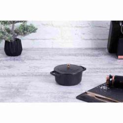 Berlingerhaus Pekáč litinový s poklicí 12 cm Black Royal Collection