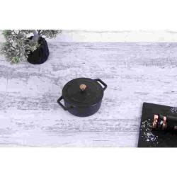 Berlingerhaus Pekáč litinový s poklicí 12 cm Black Royal Collection