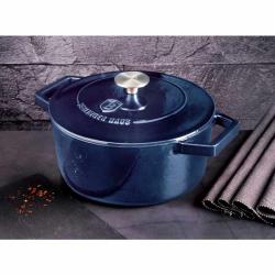 Berlingerhaus Pekáč litinový s poklicí 20 cm Aquamarine Metallic Line