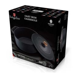 Berlingerhaus Pekáč litinový s poklicí 20 cm Black Rose Collection