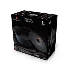 Berlingerhaus BH-6492 Pekáč litinový s poklicí 24 cm Black Rose Collection