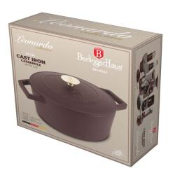 Berlingerhaus Pekáč litinový s poklicí 24 cm Leonardo Collection