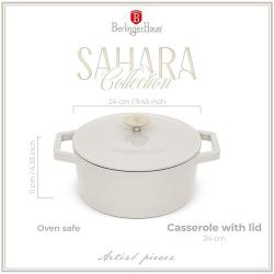 Berlingerhaus Pekáč litinový s poklicí 24 cm Sahara Collection