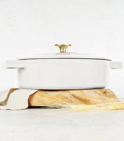 Berlingerhaus Pekáč litinový s poklicí 26 cm Sahara Collection