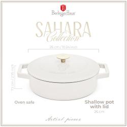 Berlingerhaus Pekáč litinový s poklicí 26 cm Sahara Collection