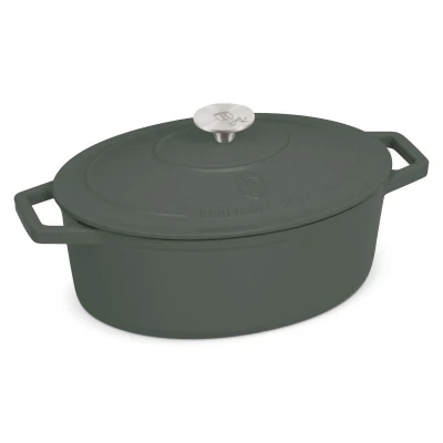 Berlingerhaus Pekáč litinový s poklicí 30 cm Matte Green Collection Berlingerhaus Pekáč litinový s poklicí 30 cm Matte Green Collection