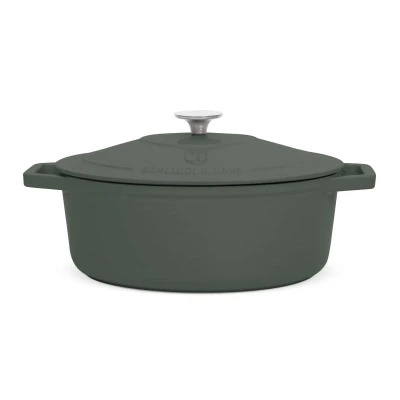 Berlingerhaus Pekáč litinový s poklicí 30 cm Matte Green Collection