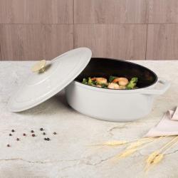 Berlingerhaus Pekáč litinový s poklicí 30 cm Sahara Collection