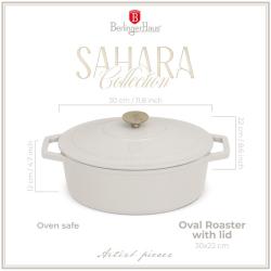 Berlingerhaus Pekáč litinový s poklicí 30 cm Sahara Collection