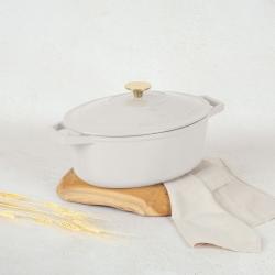 Berlingerhaus Pekáč litinový s poklicí 30 cm Sahara Collection