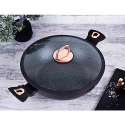 Berlingerhaus Pekáč s poklicí s mramorovým povrchem 28 cm Black Rose Collection