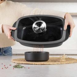 Berlingerhaus Pekáč s titanovým povrchem a aroma poklicí Antracit Collection