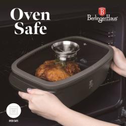 Berlingerhaus Pekáč s titanovým povrchem a aroma poklicí Antracit Collection