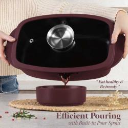 Berlingerhaus Pekáč s titanovým povrchem a aroma poklicí Leonardo Collection