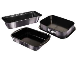 Berlingerhaus Plech a formy na pečení s titanovým povrchem sada 3 ks Carbon PRO Line Berlingerhaus Plech a formy na pečení s titanovým povrchem sada 3 ks Carbon PRO Line