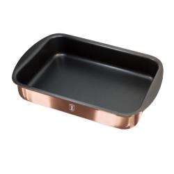 Berlingerhaus Plech na pečení s titanovým povrchem 35x27 cm Rose Gold Collection