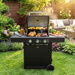 Berlingerhaus Plynový gril Outdoor 3 hořáky