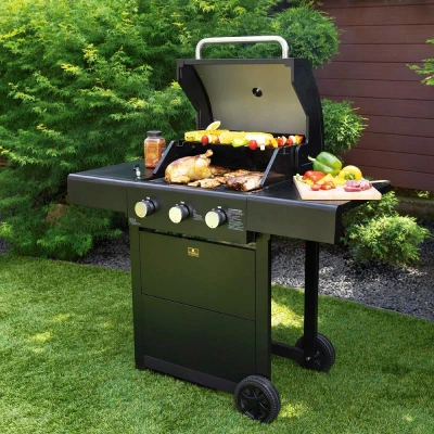 Berlingerhaus Plynový gril Outdoor 3 hořáky