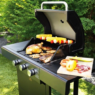 Berlingerhaus Plynový gril Outdoor 3 hořáky