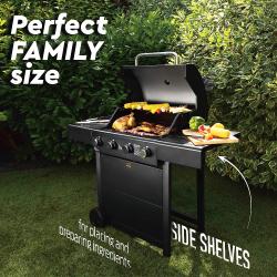Berlingerhaus Plynový gril Outdoor 4 hořáky