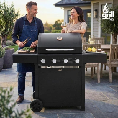 Berlingerhaus Plynový gril Outdoor 4 hořáky