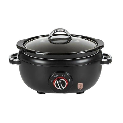 Berlingerhaus Pomalý hrnec s poklicí Slow cooker 3,5 l Black Rose Collection