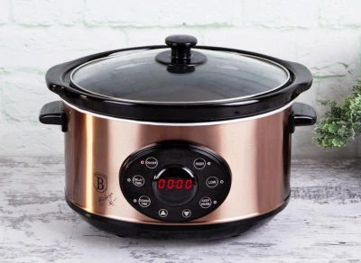 Berlingerhaus Pomalý hrnec s poklicí Slow Cooker 3,5 l Black Rose Collection