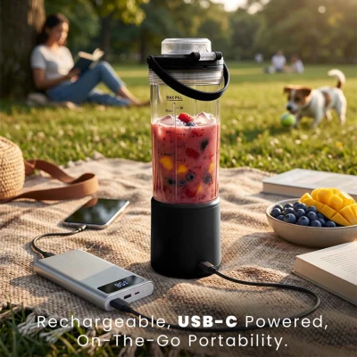 Berlingerhaus Přenosný aku mixér USB-C Black Rose Collection