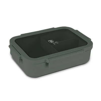 Berlingerhaus Přenosný box na svačinu dělený 1,3 l Matte Green Collection