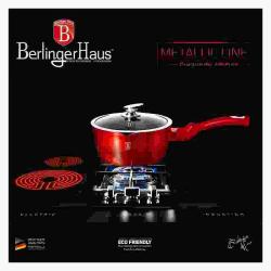 Berlingerhaus Rendlík s poklicí s mramorovým povrchem 16 cm Burgundy Metallic Line