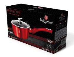 Berlingerhaus Rendlík s poklicí s mramorovým povrchem 16 cm Burgundy Metallic Line