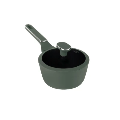 Berlingerhaus Rendlík s poklicí s titanovým povrchem 16 cm Matte Green Collection