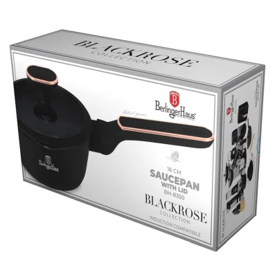 Berlingerhaus Rendlík s titanovým povrchem a poklicí 16 cm Black Rose Collection