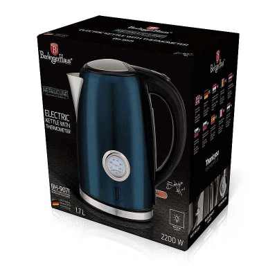Berlingerhaus Rychlovarná konvice 1,7 l s termostatem Aquamarine Metallic Line