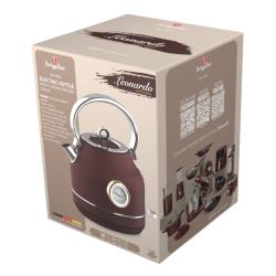 Berlingerhaus Rychlovarná konvice retro s teploměrem 1,7 l Leonardo Collection