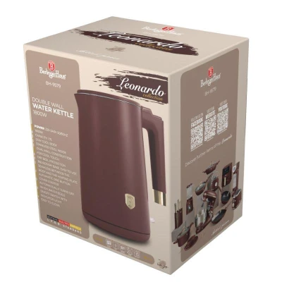 Berlingerhaus Rychlovarná konvice s dvojitou stěnou 1,7 l Leonardo Collection