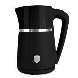 Berlingerhaus Rýchlovarná kanvica s dvojitou stenou 1,7 l Matte Black Collection
