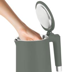 Berlingerhaus Rýchlovarná kanvica s dvojitou stenou 1,7 L Matte Green Collection