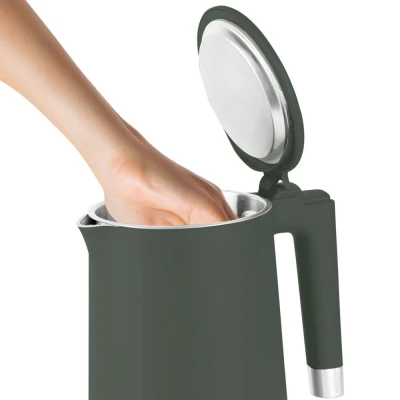 Berlingerhaus Rychlovarná konvice s dvojitou stěnou Matte Green Collection