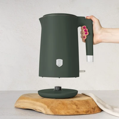 Berlingerhaus Rychlovarná konvice s dvojitou stěnou Matte Green Collection