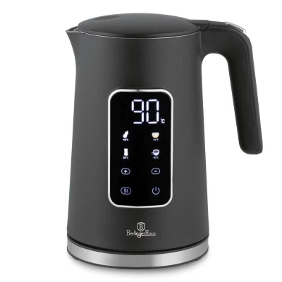 Berlingerhaus Rychlovarná konvice s regulací teploty digitální 1,7 l Antracit Collection