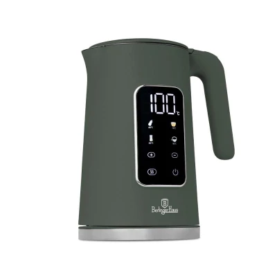 Berlingerhaus Rychlovarná konvice s regulací teploty digitální 1,7 l Matte Green Collection