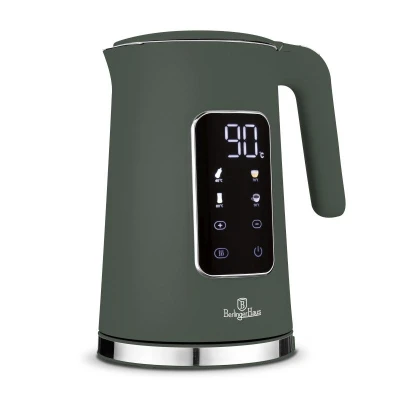 Berlingerhaus Rychlovarná konvice s regulací teploty digitální 1,7 l Matte Green Collection