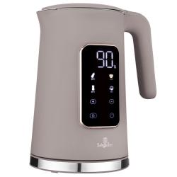 Berlingerhaus Rychlovarná konvice s regulací teploty digitální 1,7 l Taupe Collection