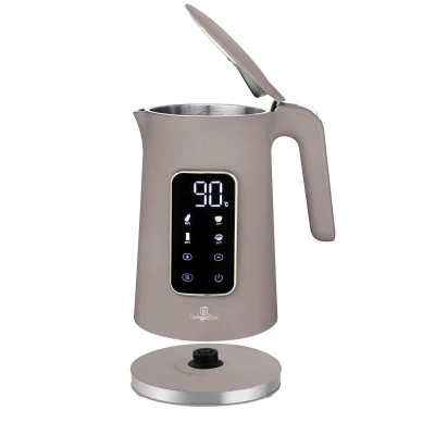 Berlingerhaus Rychlovarná konvice s regulací teploty digitální 1,7 l Taupe Collection