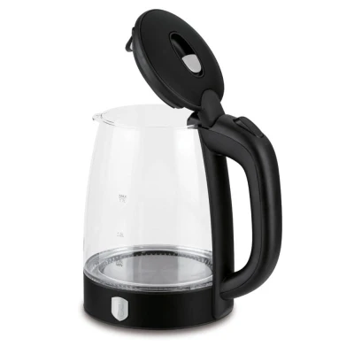 Berlingerhaus Rychlovarná konvice skleněná 1,7 L Matte Black Collection