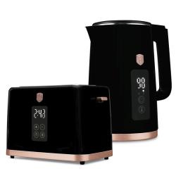 Berlingerhaus Rychlovarná konvice + toustovač 2200W sada Black Rose Collection