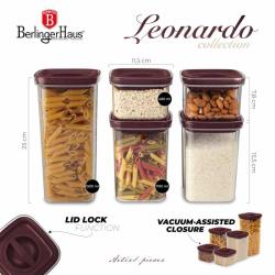Berlingerhaus Sada dóz na potraviny 10 ks Leonardo Collection