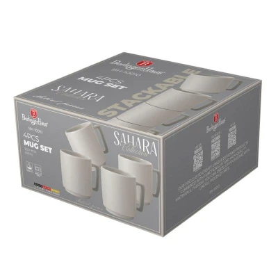 Berlingerhaus Sada hrnků 4 ks 300 ml Sahara Collection